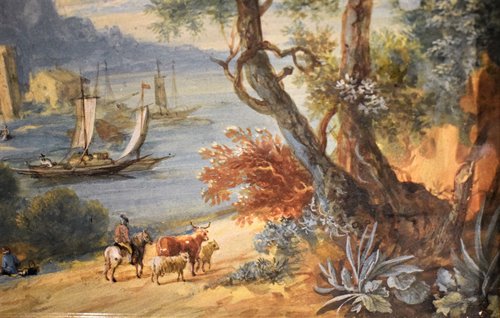 Two Landscape  18th century